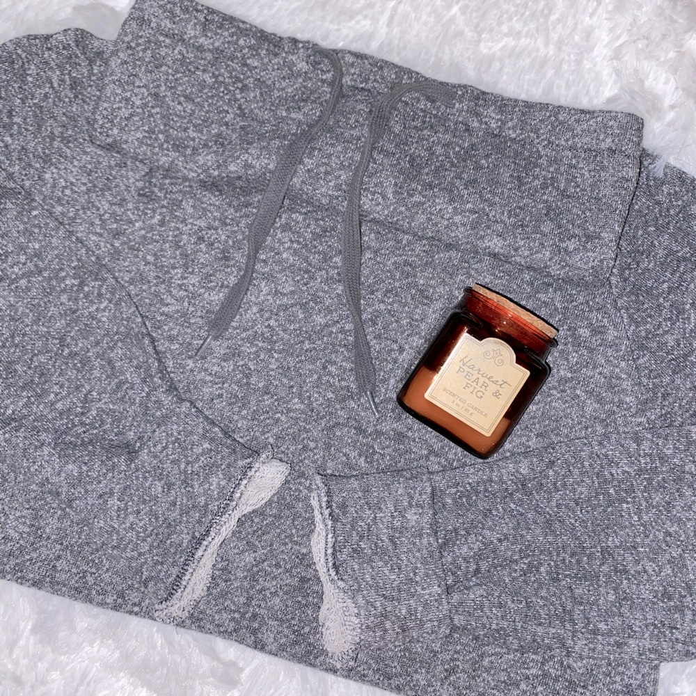 cowl pullover | sweatshirt derek heart · · · s euc